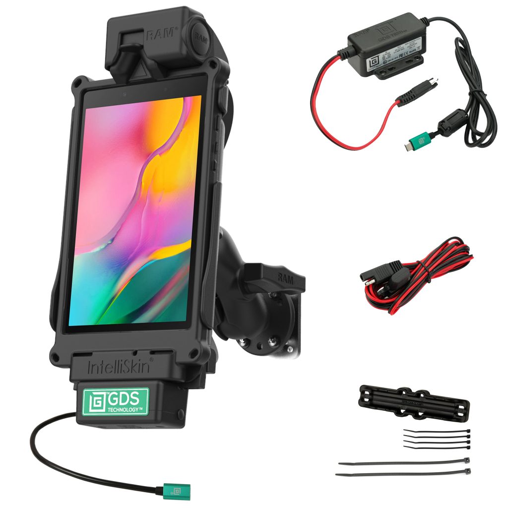 适用于三星Tab A 8.0的GDS® Tough-Dock™车载捆绑包（2019）