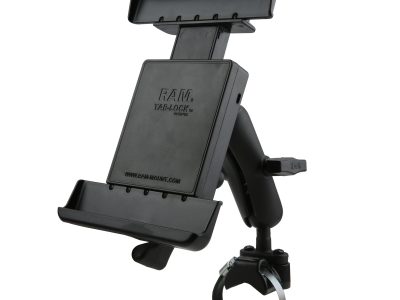 RAM® ATV/UTV Rail Mount for 10″ Tablets with Heavy Duty Cases