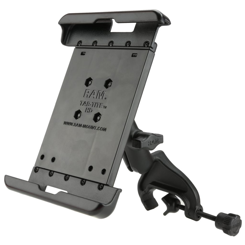 RAM® Tab-Tite™磁叉钳座，适用于带外壳的8英寸平板电脑