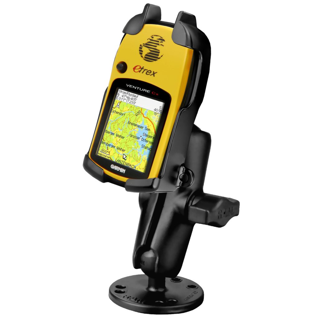 适用于Garmin eTrex Legend & Vista的RAM®钻孔底座-铝制