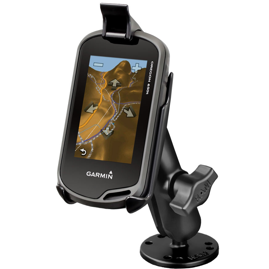 Garmin Oregon系列的RAM®钻制底座+更多-铝