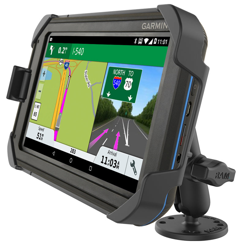适用于Garmin Fleet 770、Overlander +更多的RAM®钻孔支架