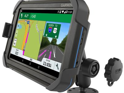 RAM® EZ-Roll’r™ Drill-Down Mount for Garmin Fleet 770, Overlander + More