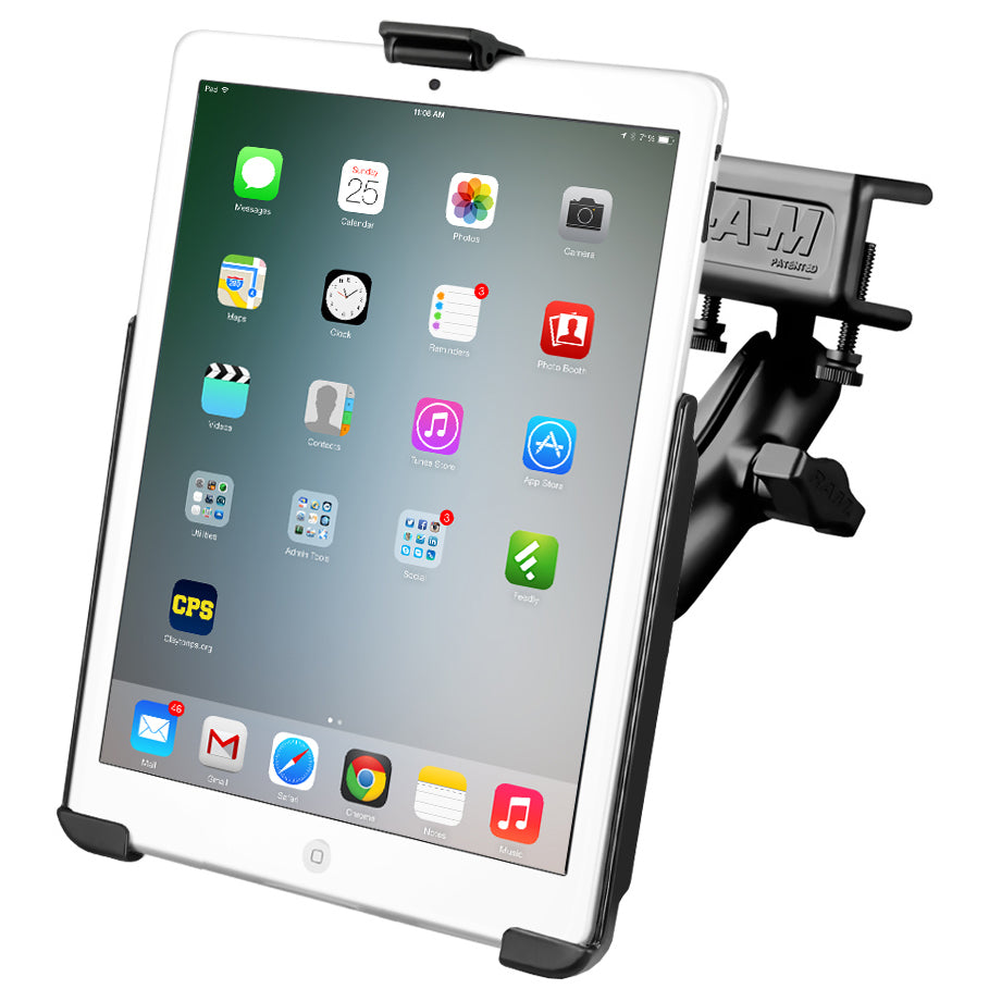 RAM® EZ-Roll ‘ r ™，适用于iPad mini Gen 1-3，带聚光罩夹底座