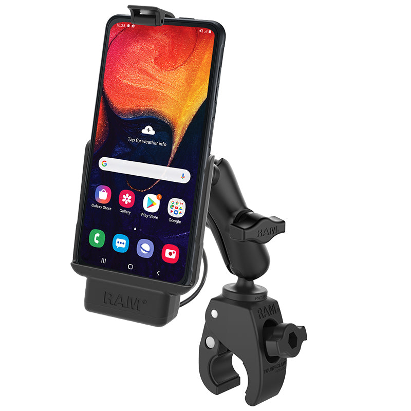 RAM® EZ-Roll’r™ Powered Tough-Claw™ Mount适用于Samsung XCover Pro