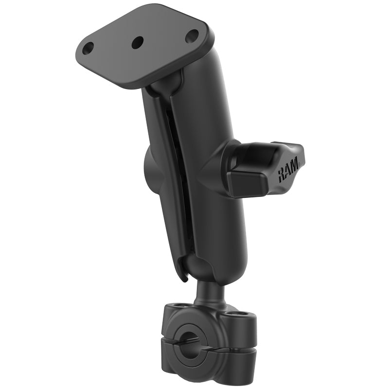 带有钻石板的RAM® Torque™小型轨道底座