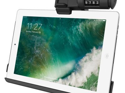 RAM® EZ-Roll’r™ Combo Locking Holder for iPad 6th Gen, Air 2 + More