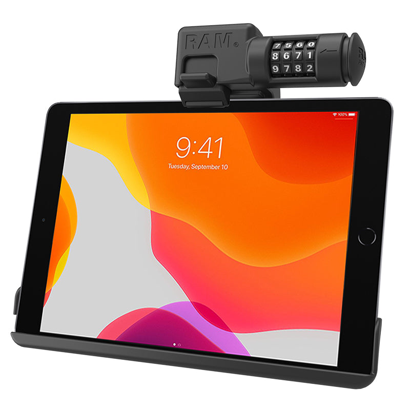 RAM® EZ-Roll ‘r ™组合锁定支架适用于iPad 7th-9 th Gen & Air 3