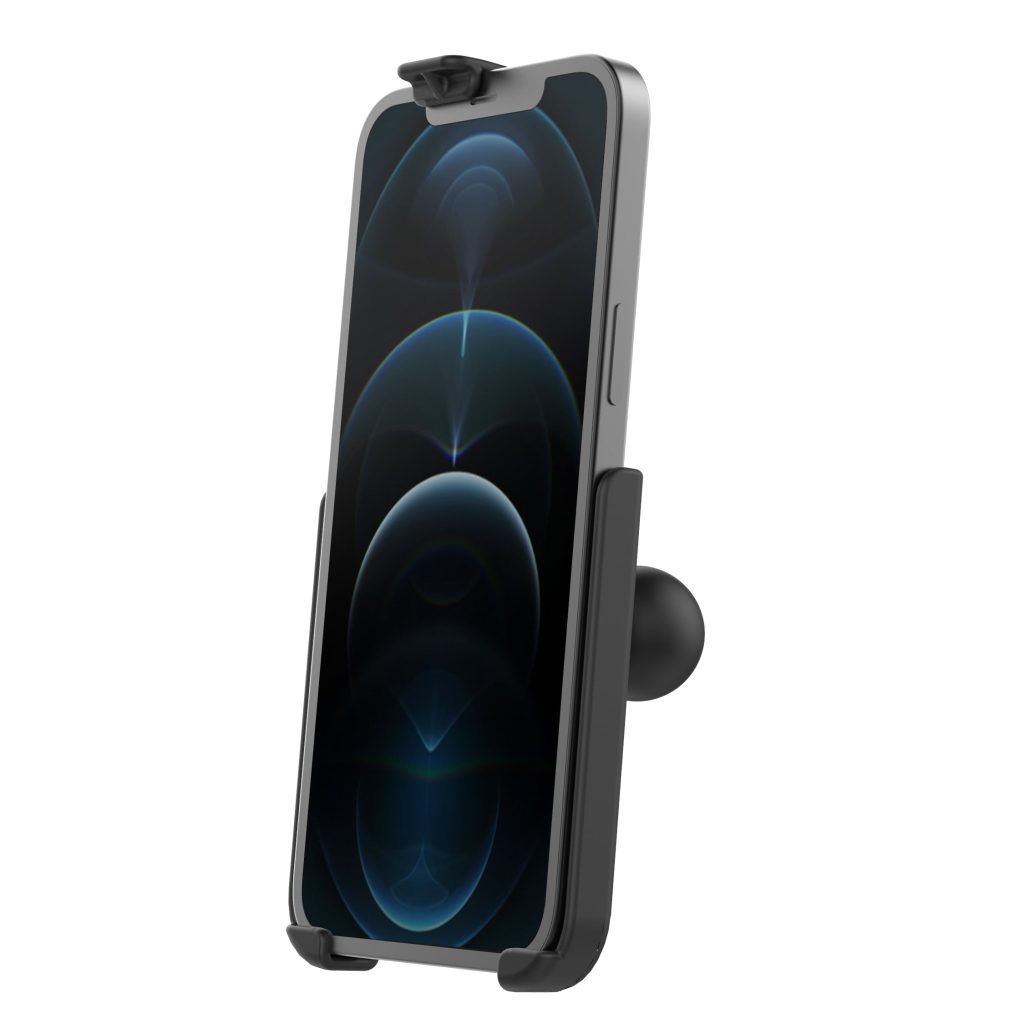 适用于Apple iPhone 12和13 Pro Max的RAM® Form-Fit支架，带球