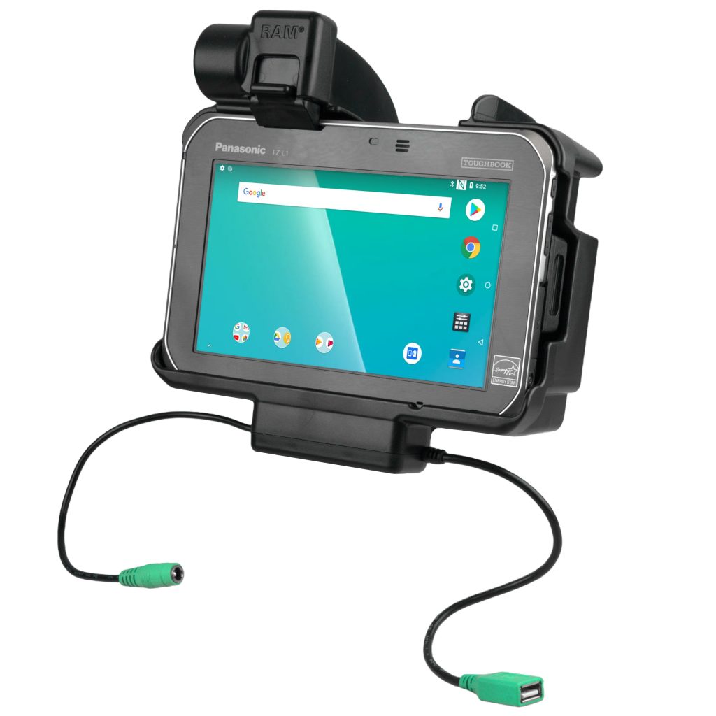 用于Panasonic FZ-S1和FZ-L1的RAM®电源+数据底座