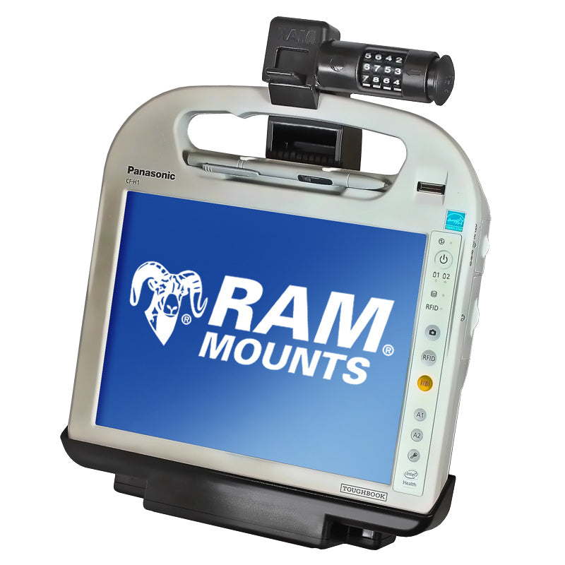 RAM® Tough-Dock™，用于Panasonic Toughbook CF-H1/CF-H2现场与健康
