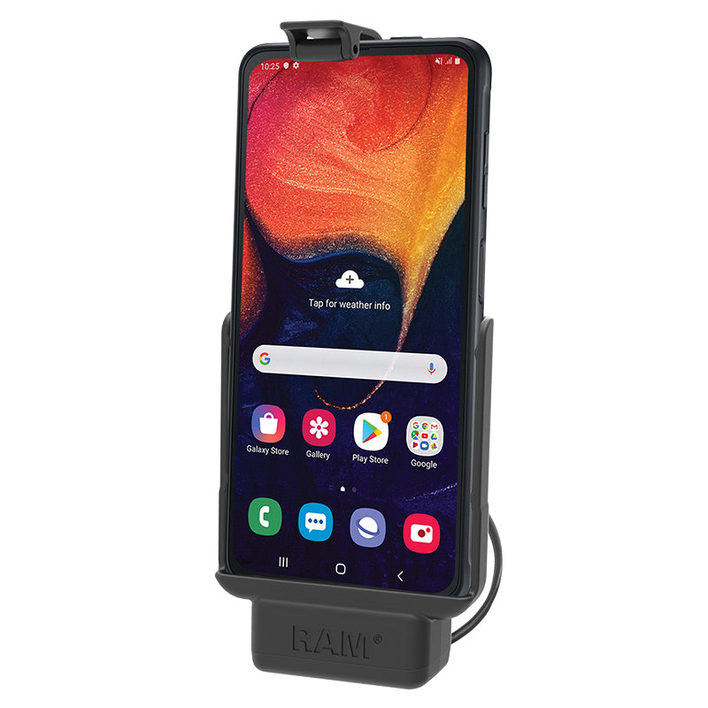 适用于三星XCover Pro的RAM® EZ-Roll ‘ r ™ Powered Dock