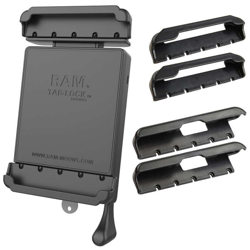 RAM® Tab-Lock™通用弹簧负载支架，适用于8英寸平板电脑