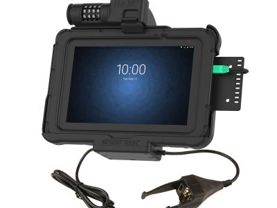 GDS® Combo Locking Power + Data & DB9 Dock for Zebra ET5x 8.3″ & 8.4″