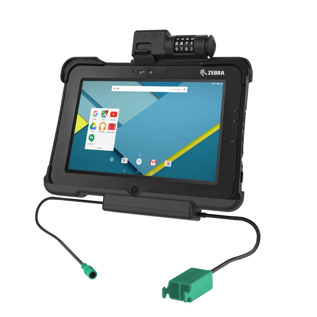 GDS® Combo锁定电源+Zebra XSLATE L10双USB底座