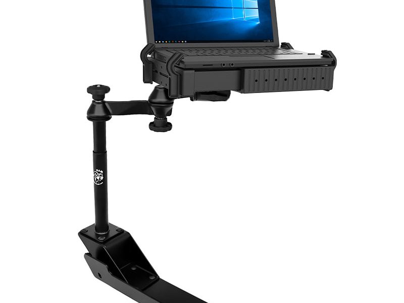 RAM® No-Drill™ Laptop Mount for ’03-07 Dodge Ram + More