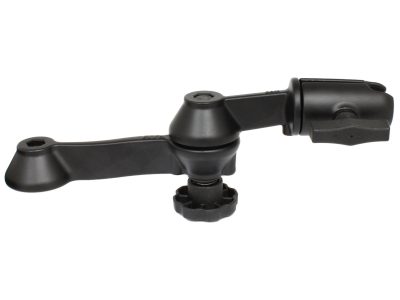 RAM® 12″ Double Swing Arm with Swivel Socket