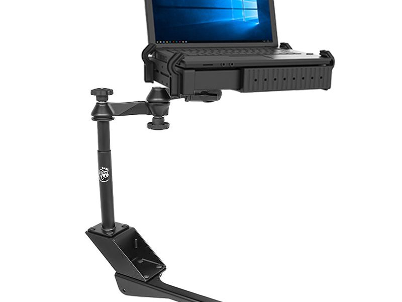 RAM® No-Drill™ Laptop Mount for ’06-10 Dodge Charger (Non-Police) + More