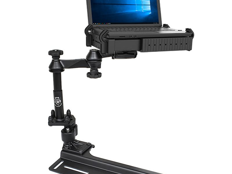 RAM® No-Drill™ Laptop Mount for ’96-07 Dodge Grand Caravan + More