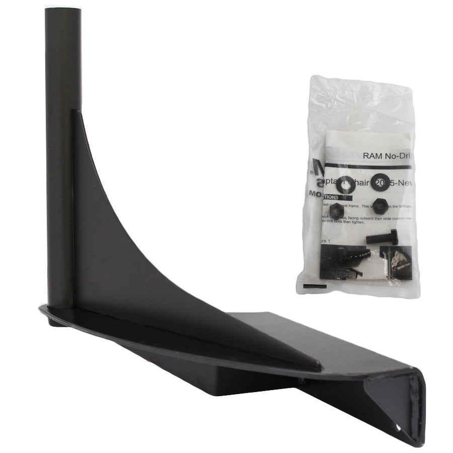 RAM® No-Drill™笔记本电脑底座，适用于’ 05-11带Seats Inc.的半卡车椅子