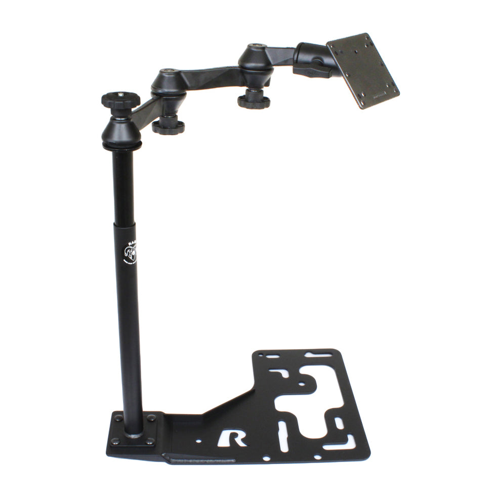 RAM® No-Drill™底座，用于重型卡车，带ESA板- C尺寸