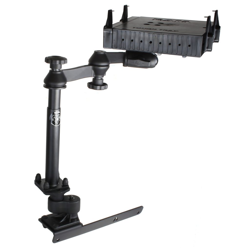 RAM® No-Drill™笔记本电脑支架，带平臂，适用于’ 12-26 Ram 2500 +更多