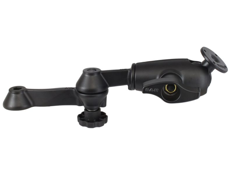 RAM® 12″ Double Swing Arm with Round Plate – D Size