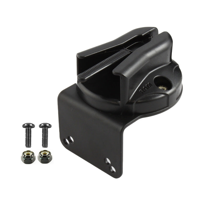 适用于RAM® Tough-Box™的RAM®麦克风夹，带90度倾斜
