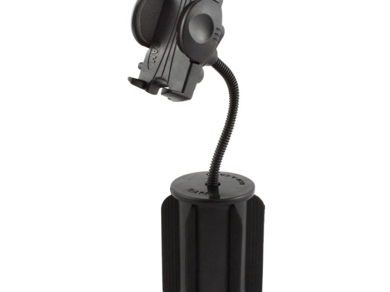 RAM-A-CAN™ II Cup Holder Mount with Universal Phone Holder