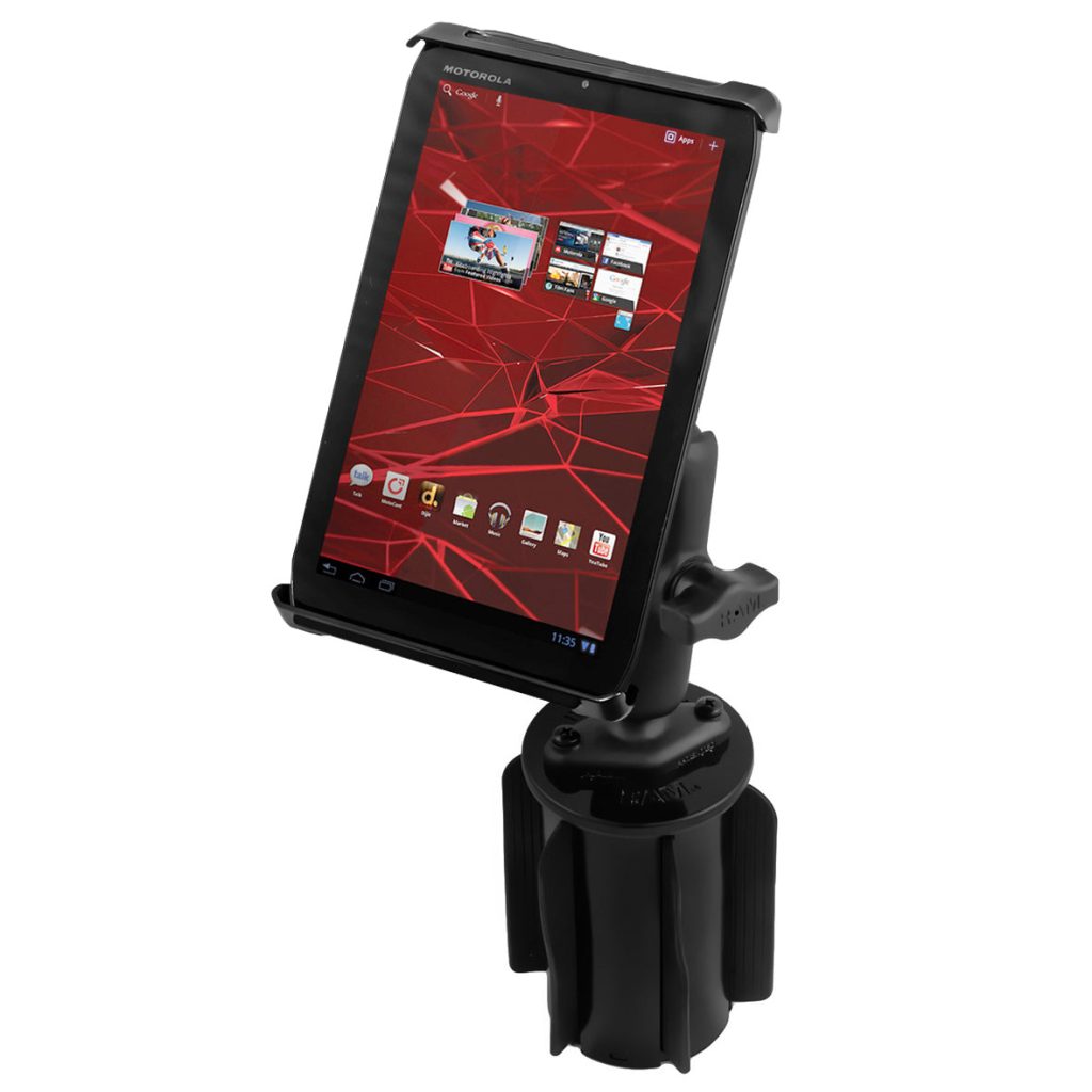 RAM® Tab-Tite™小型平板电脑支架，带RAM-A-CAN™ II杯支架支架