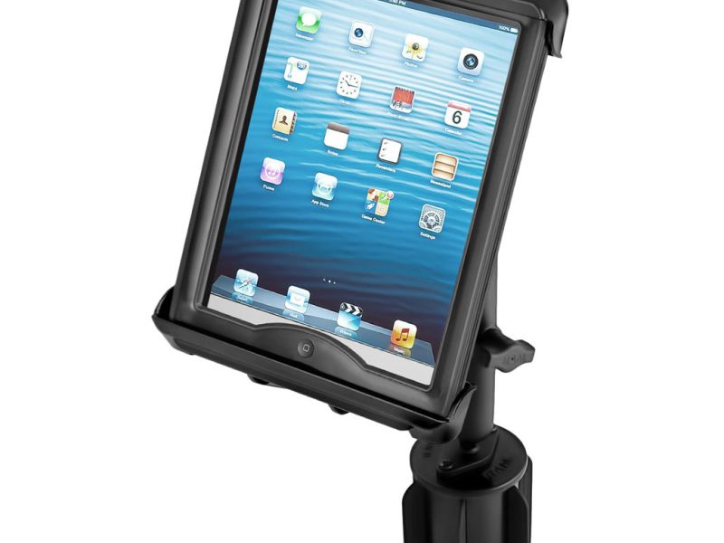 RAM® Tab-Tite™ Holder with RAM-A-CAN™ II Cup Holder Mount – Long