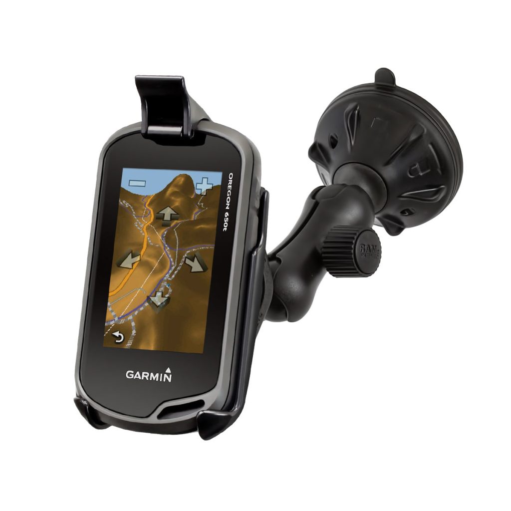 适用于Garmin Oregon的RAM® Twist-Lock™低剖面吸座+更多