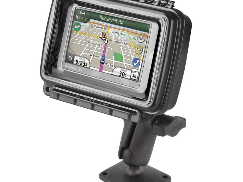 RAM® Aqua Box® Composite Drill-Down Mount for Medium Wide Devices