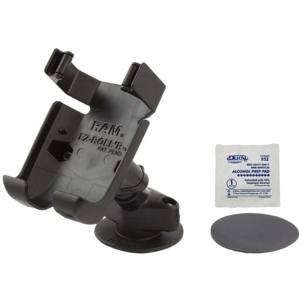 适用于Garmin GPSMAP 73、78、78 S、78 SC的RAM® Flex粘合剂仪表板支架