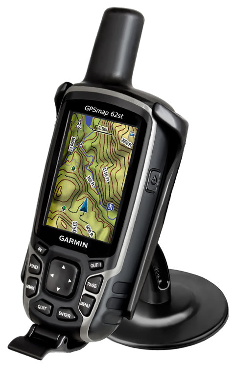 适用于Garmin GPSMAP 62 & 64 +的RAM® Lil Buddy™粘合剂仪表板