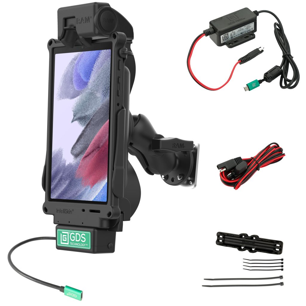 适用于三星Tab A7 Lite 8.7英寸的GDS® Tough-Dock™车载捆绑包