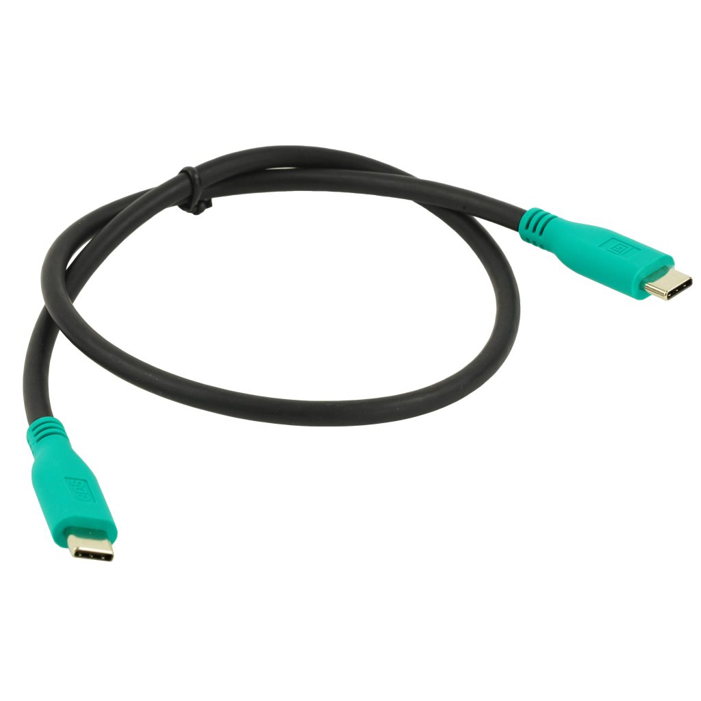 GDS®正品USB Typ-C 3.1公头转公头0.5 M电缆