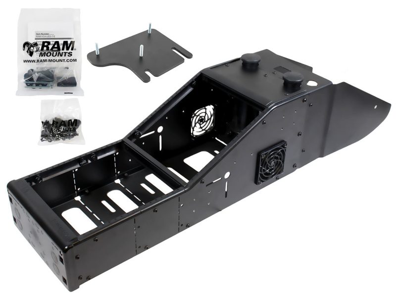 RAM® Tough-Box™ Angled Console with Dodge Charger (Police) Fairing