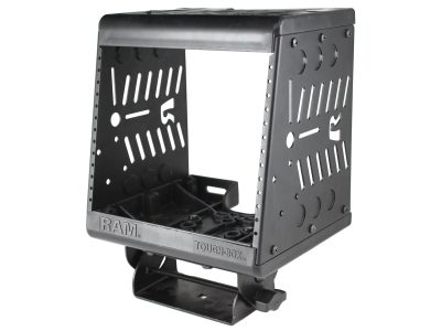 RAM® Tough-Box™ 9″ Console with 7″ Faceplate Area & Radio Rack