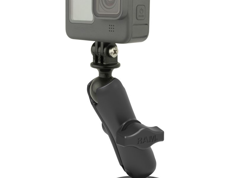 RAM® Drill-Down Mount with Universal Action Camera Adapter