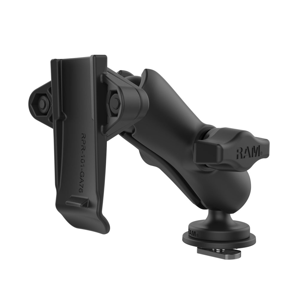 RAM® Track Ball™双球座，带Garmin脊柱夹持器