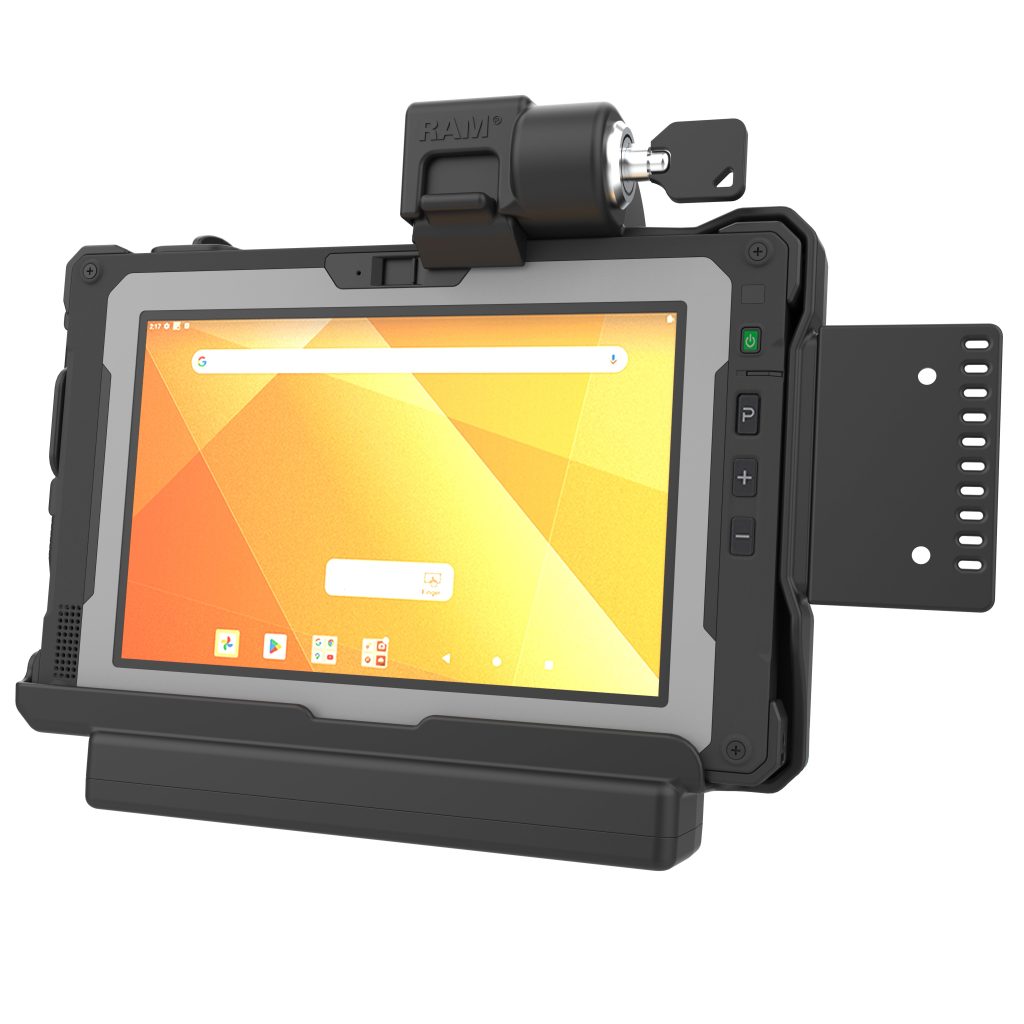Getac ZX 80的RAM®形状配合锁持器
