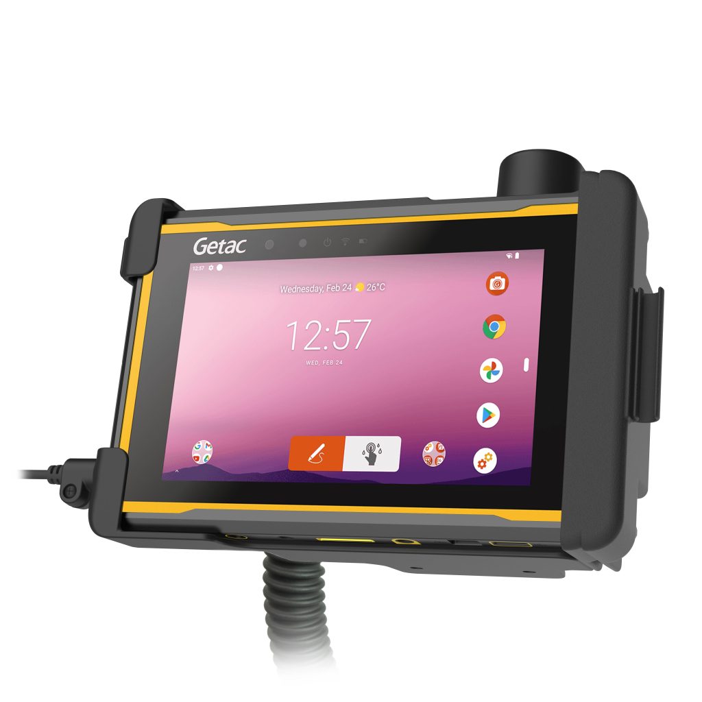 Getac ZX 70的RAM®形状配合支架-兼容温度模块