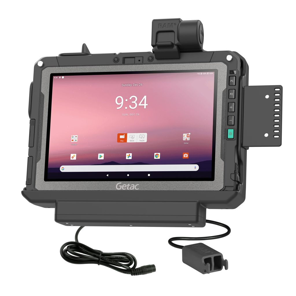 RAM®电源+Getac ZX 10双USB数据底座