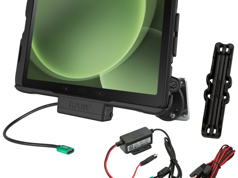 RAM® Powered Dock & Dashboard Mount for Samsung Tab Active5 Pro & 4 Pro