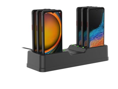 RAM® 6-Port Charging Dock for Samsung XCover7 Pro & 6 Pro Without Case