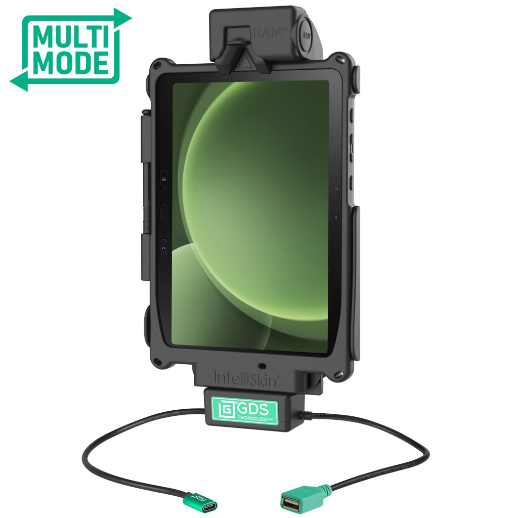 GDS® Tough-Dock™，具有Tab Active 5 Pro和4 Pro的多模式