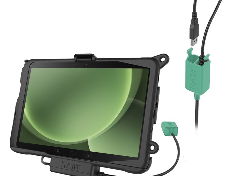 RAM® Power & Dual USB Data Dock for Tab Active5 Pro & 4 Pro