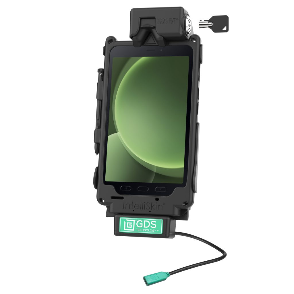 使用USB-C 3.1锁定GDS® Tough-Dock™，用于Tab Active 5 & 3