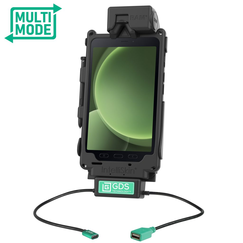 GDS® Tough-Dock™，具有适用于三星Tab Active 5和3的多模式